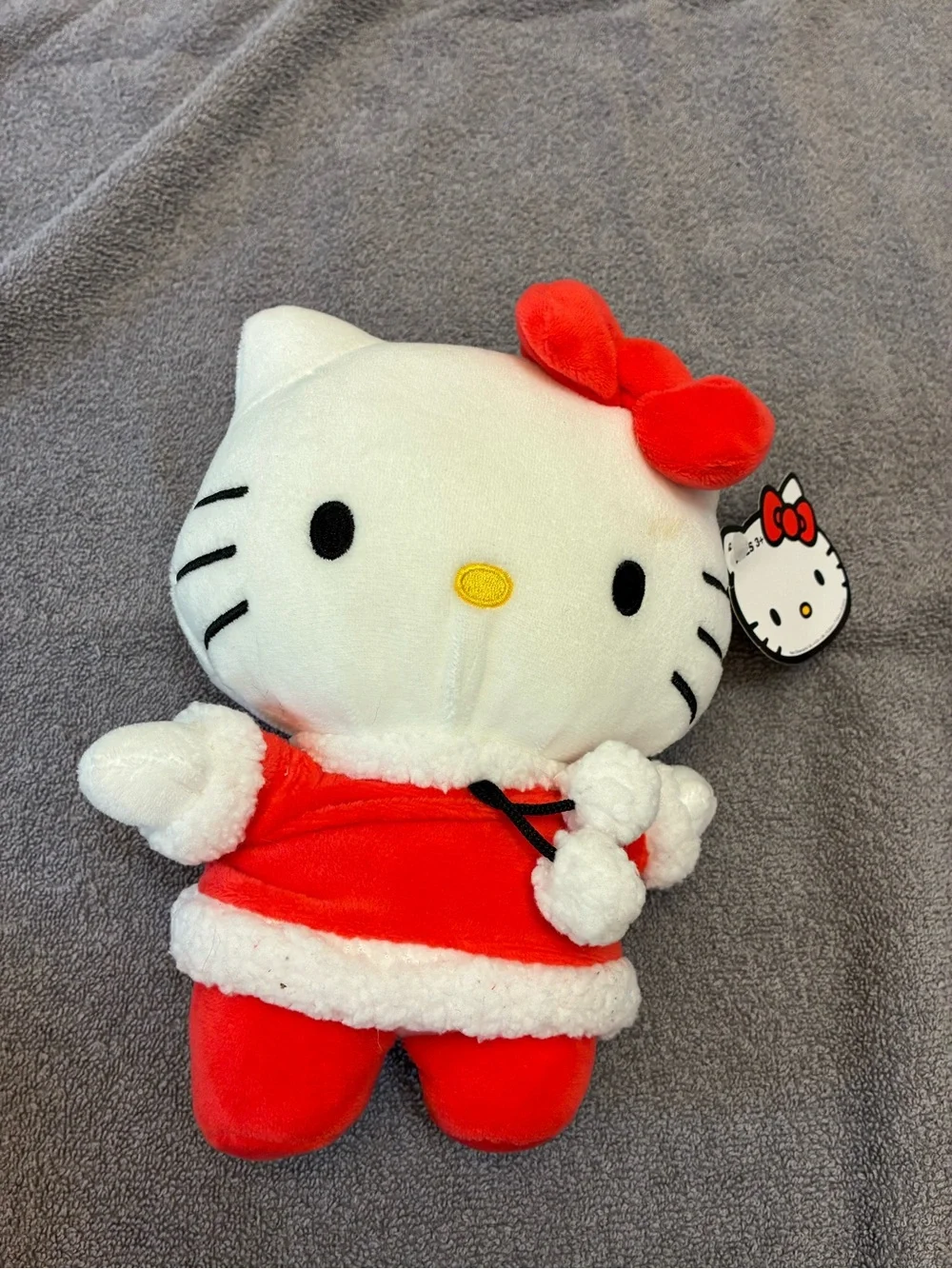 Hello Kitty Red and White Plush Toy